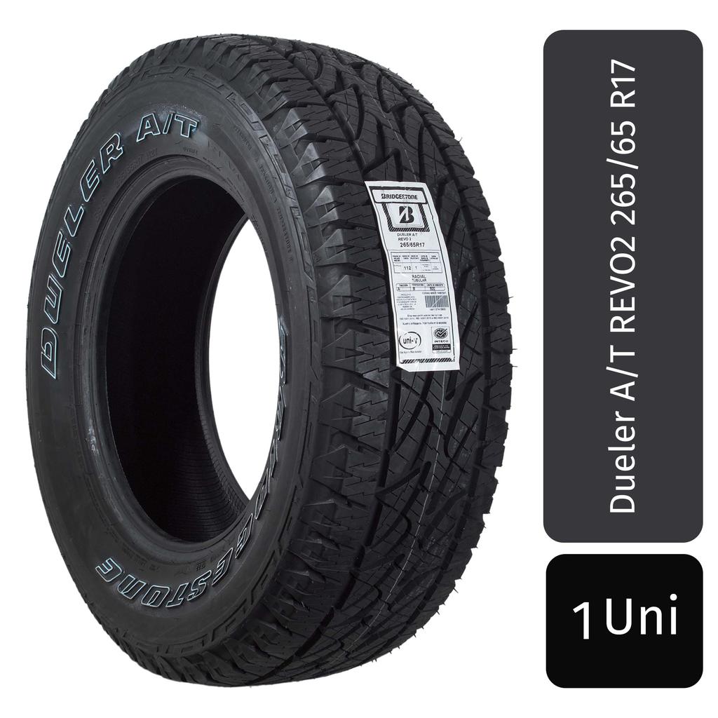 新車外し】タイヤ4本セット 265/65R17 BRIDGESTONE DUELER A/T